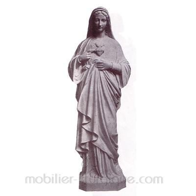 Sacré Coeur de Marie : statue sur mesure