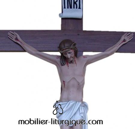 Statues religieuses du Christ en Croix