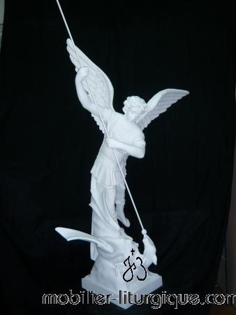 Statue saint Michel 110 cm+les ailes 170CM